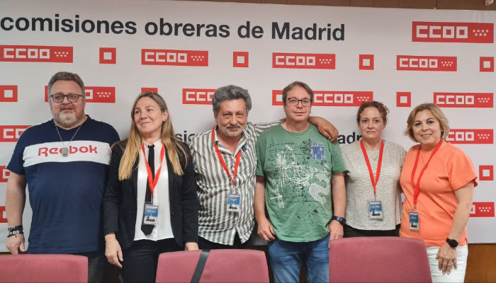 Elegida la nueva comisión ejecutiva de la Sección Sindical Estatal de CCOO en Paradores