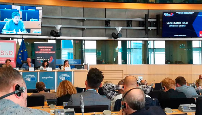Encuentro de la Confederación Europea de Sindicatos