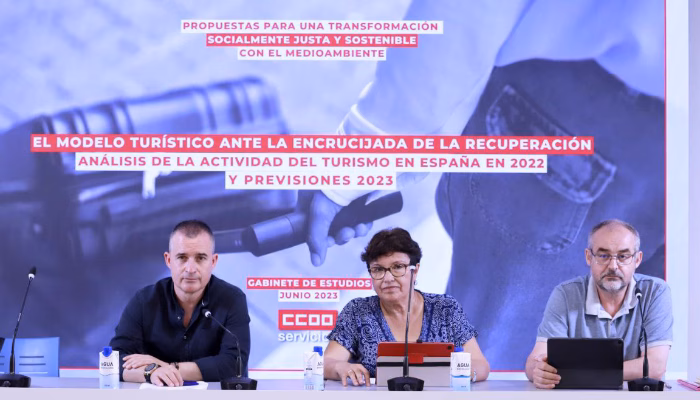 CCOO presenta informe de turismo: el modelo turístico ante la encrucijada de la recuperación