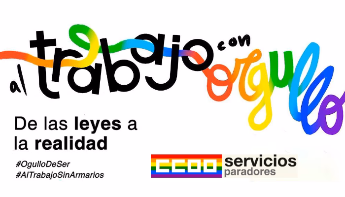 Día del Orgullo, Manifiesto de CCOO Paradores