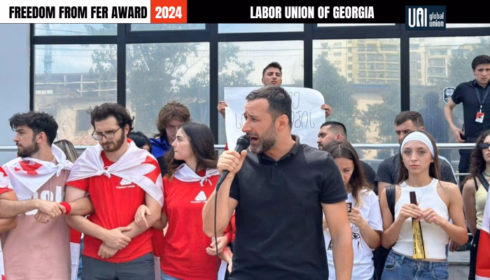 La valentía de los trabajadores y trabajadoras de Evolution en Georgia es reconocida con el premio Libres de Temor que otorga UNI Global Union