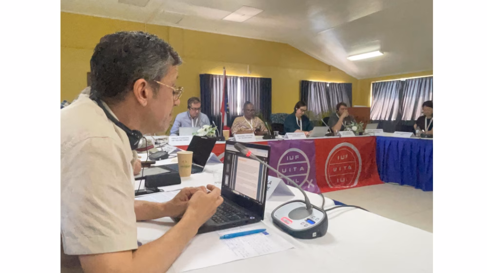 «Progresando en medio de los cambios» Reunión del Comité HRCT de la UITA