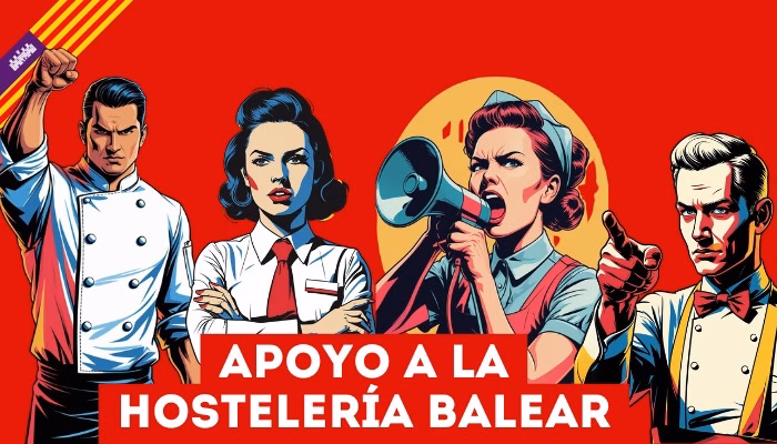 CCOO se moviliza por un Convenio de Hostelería justo en Illes Balears
