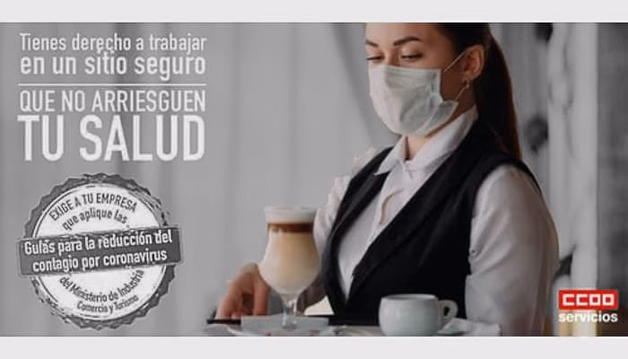 Es prioritario garantizar la seguridad y la salud de plantilla y clientela en la Hostelería de Castilla la Mancha