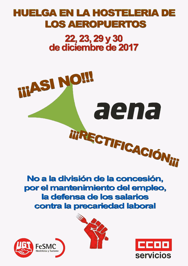 concentraciones AENA