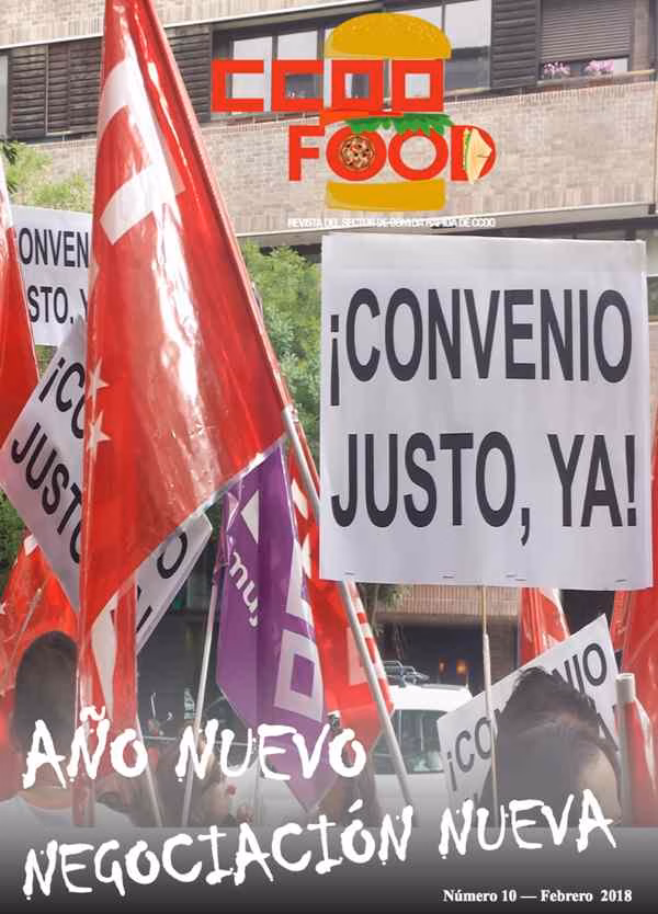 CCOO Food revista comida rápida