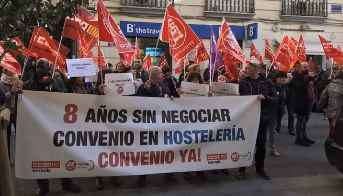 Acuerdo en el Convenio de Hostelería de la provincia de Valencia