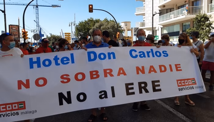 El Grupo hostelero Selenta, quiere despedir a sus trabajadores fijos
