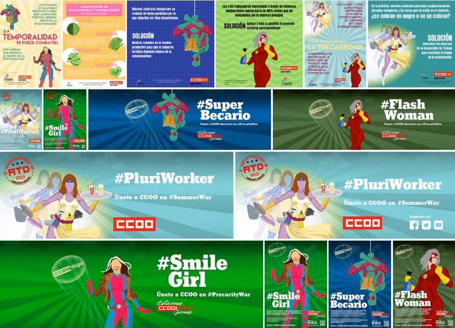 Campaña precariedad y temporalida en el turismo