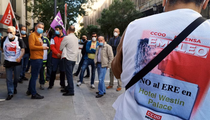 CCOO y Unite Here denuncian que los despidos en MARRIOTT encubren la avaricia empresarial por mayores beneficios