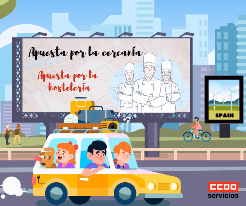 Apuesta por la cercanía. Apuesta por la Hostelería.
